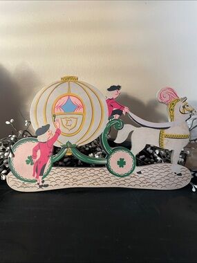 VTG 1951 Cinderella Disney Cinderella Carriage “Fairytale Pinups”